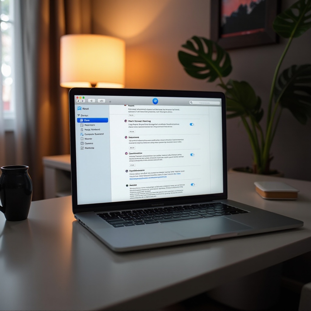 как отключить текстовые уведомления на MacBook