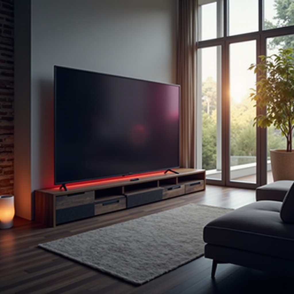 a TV LG não liga, mas a luz vermelha está acesa