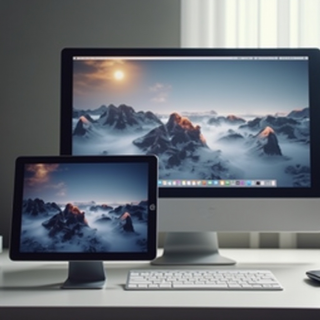 สะท้อนภาพ iPad ไปยังพีซี