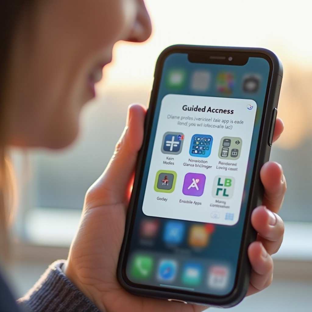 o que é acesso guiado no iPhone