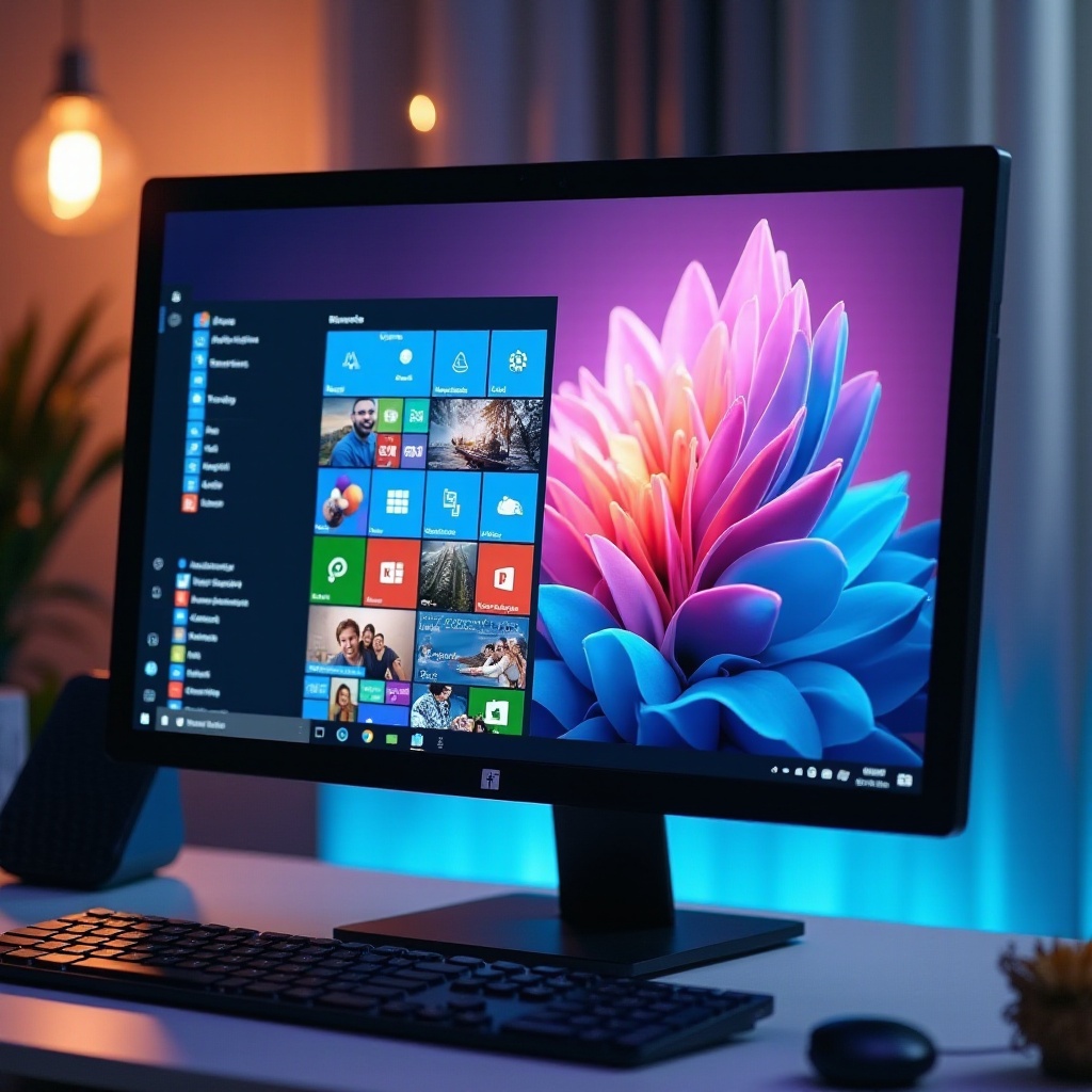 สไลด์โชว์พื้นหลังสำหรับ Windows 10