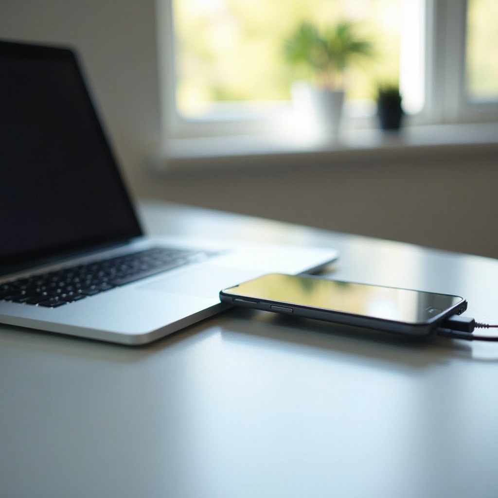 เชื่อมต่อแป้นพิมพ์แล็ปท็อปของฉันกับโทรศัพท์ Android