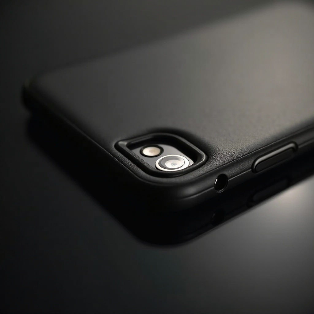 เคส iPhone สีแบล็กเบอร์รี่