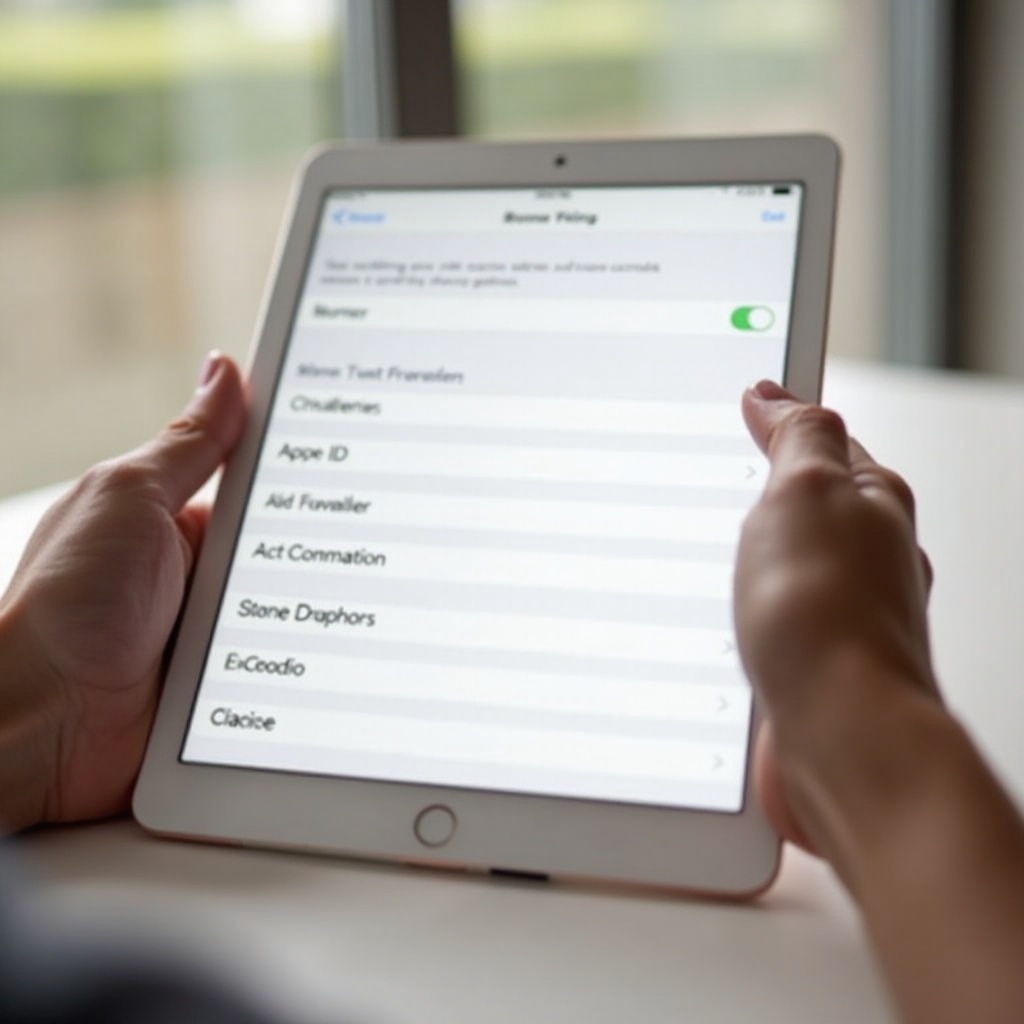 วิธีเปลี่ยน Apple ID บน iPad ของฉัน