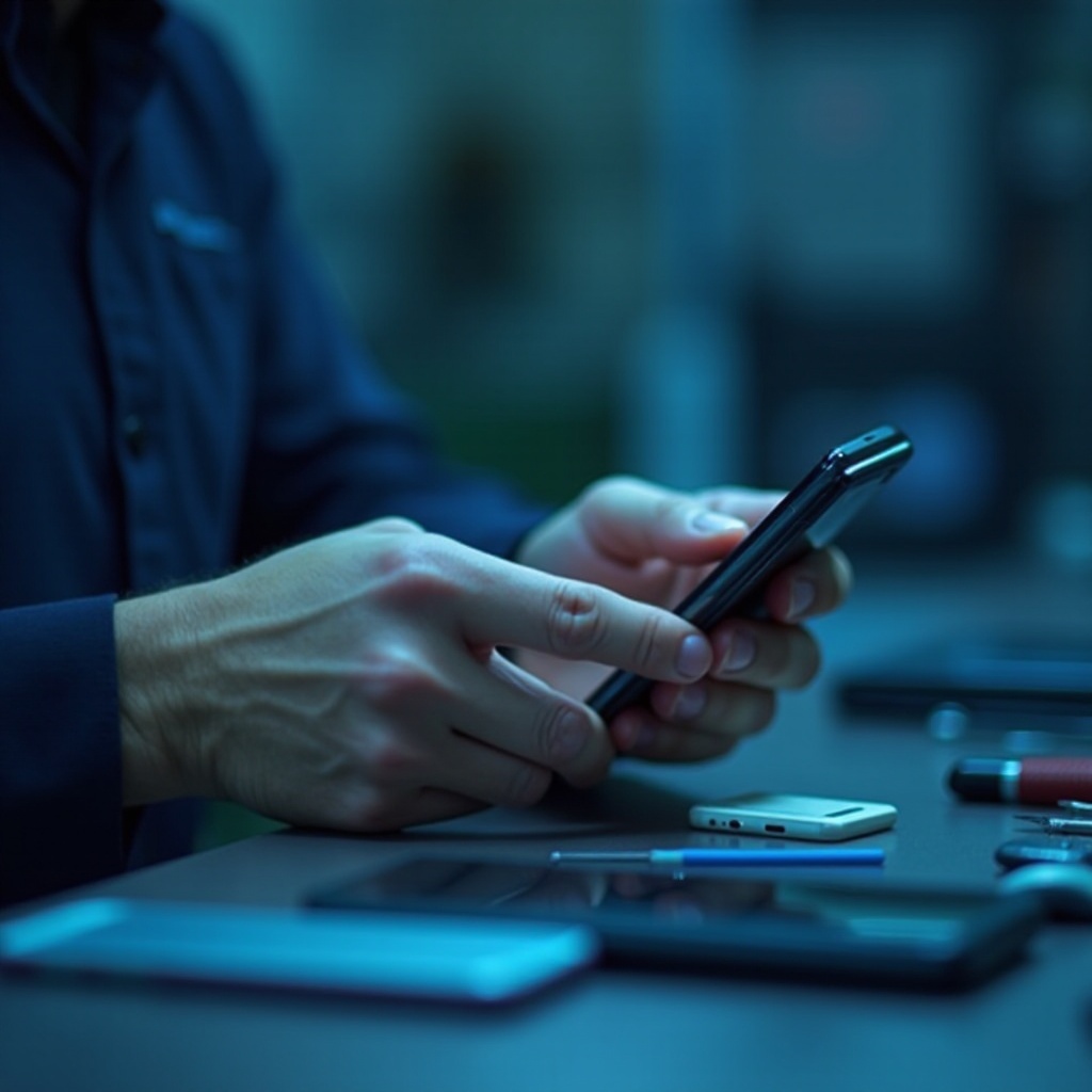 wymiana baterii w telefonie komórkowym