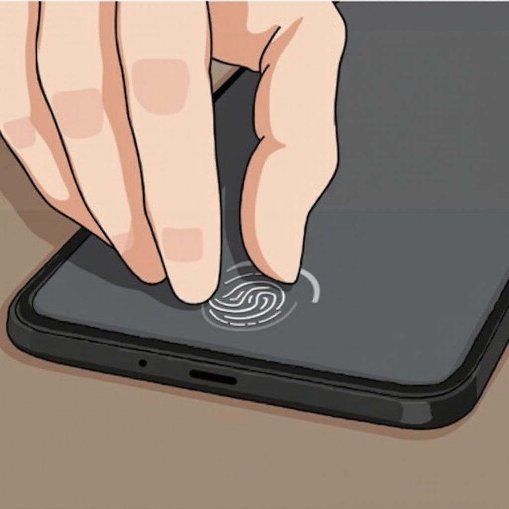 sensor de impressão digital do Pixel 6 desapareceu