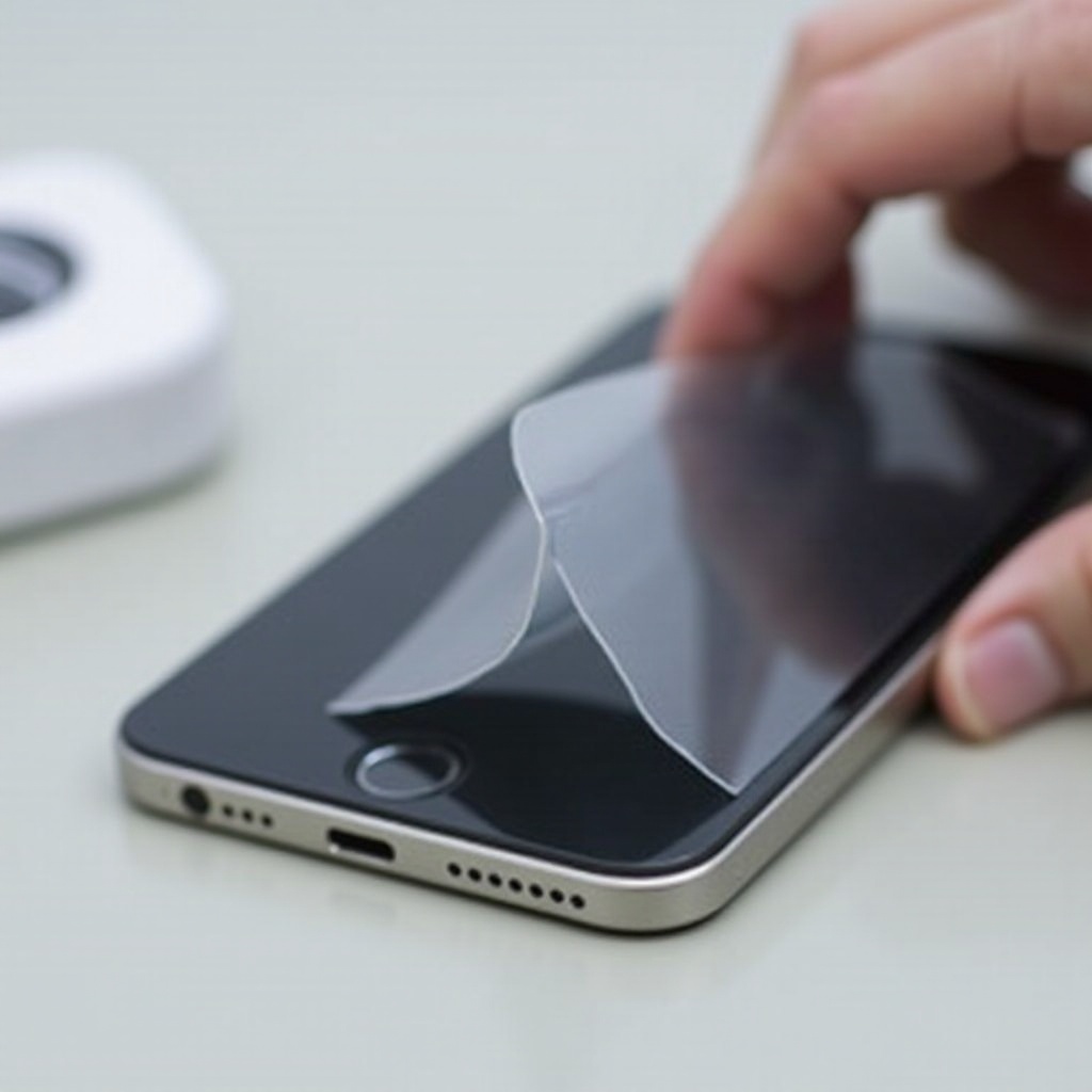 как снять защитную пленку с iPhone