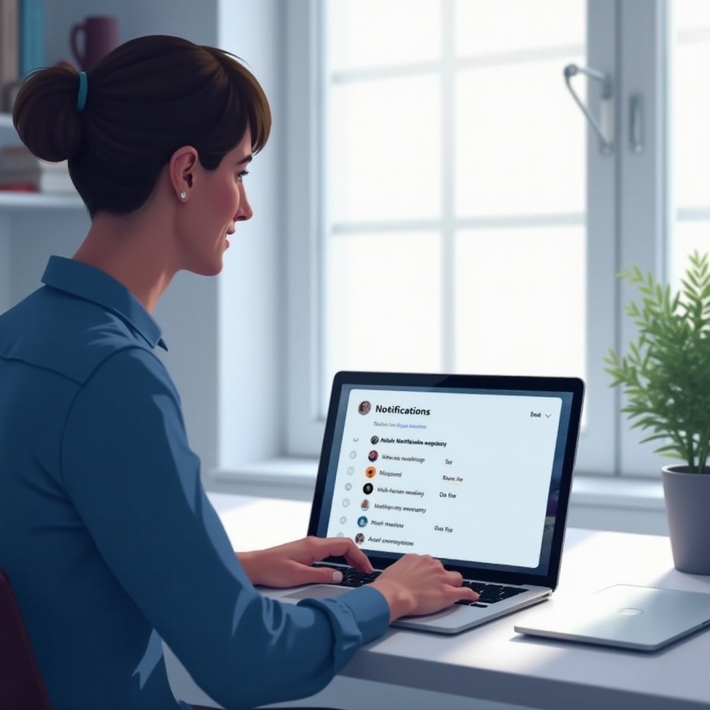 jak wyłączyć powiadomienia tekstowe na MacBooku