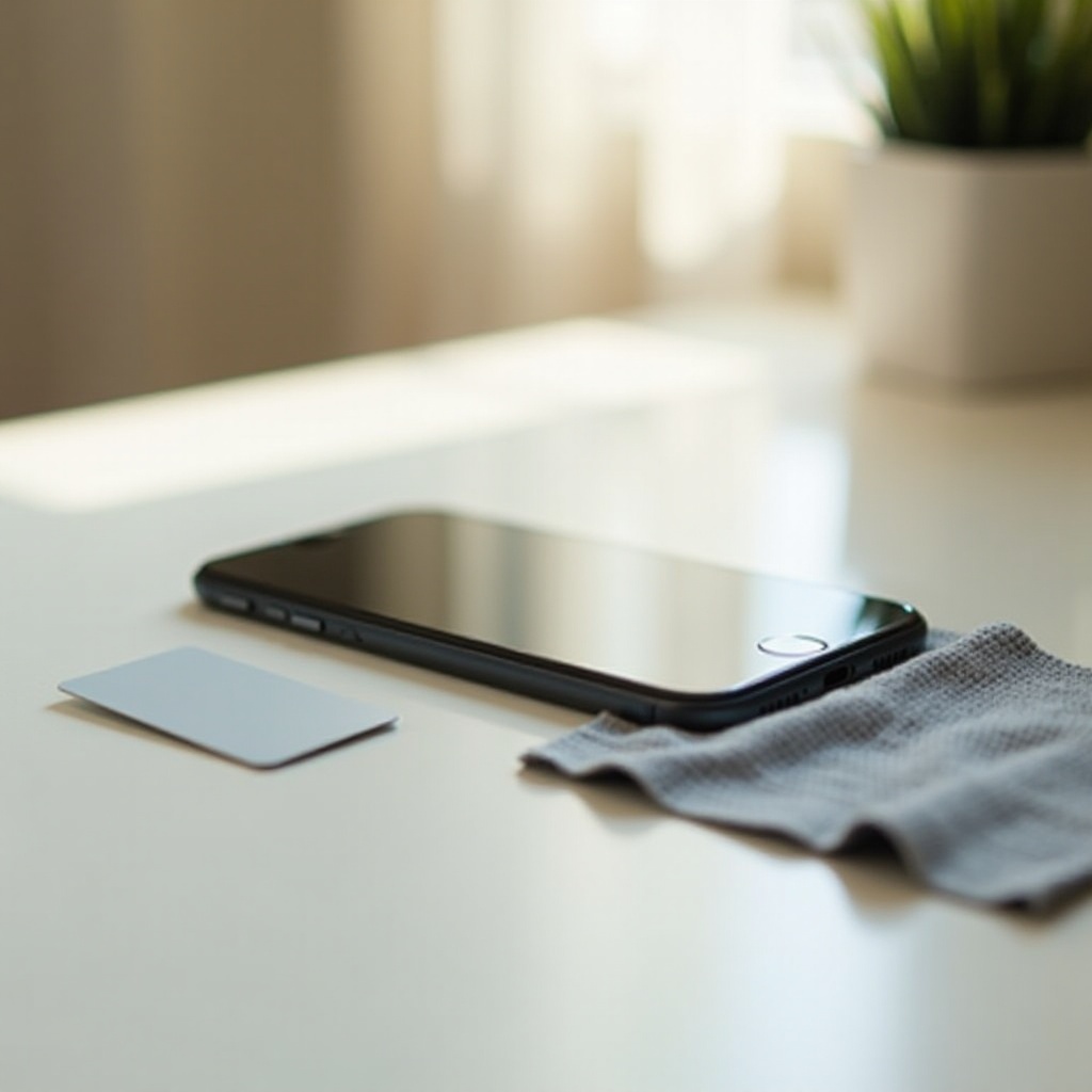 como remover a película protetora do iPhone