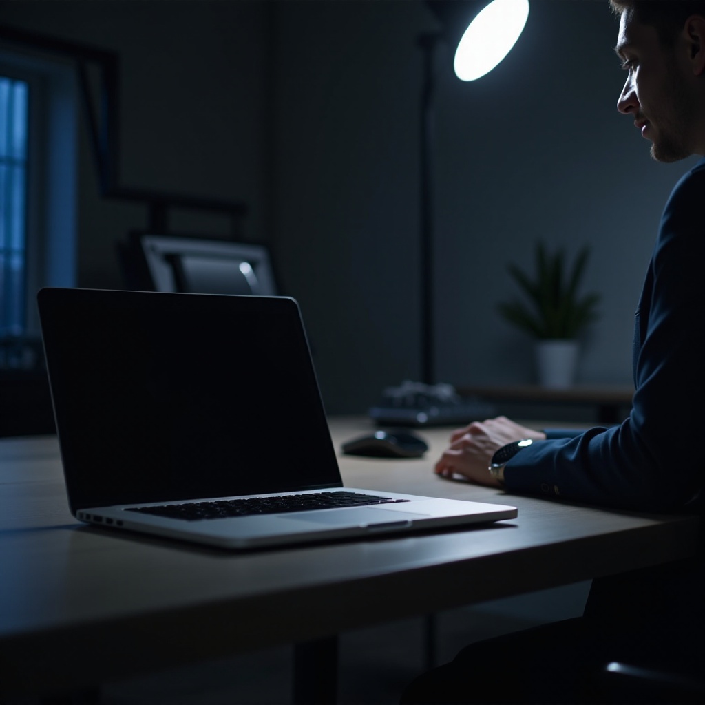 экран MacBook Pro произвольно отключается