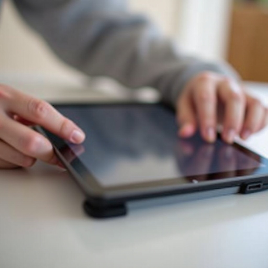 zmień orientację iPada