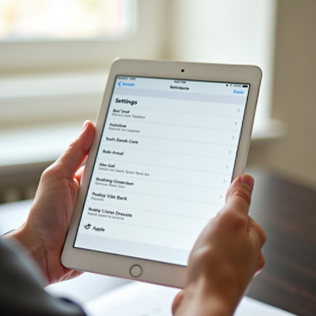 как изменить Apple ID на моем iPad