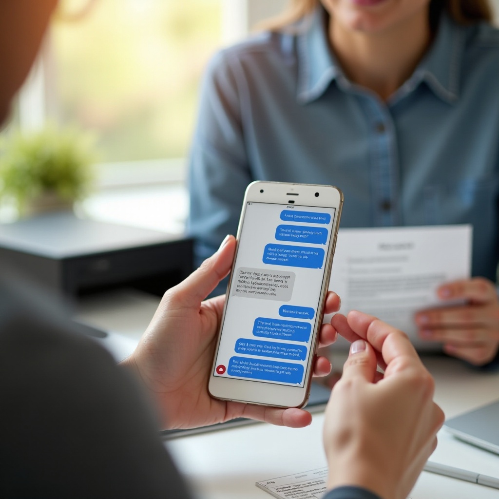 как распечатать текстовые сообщения с моего телефона Android