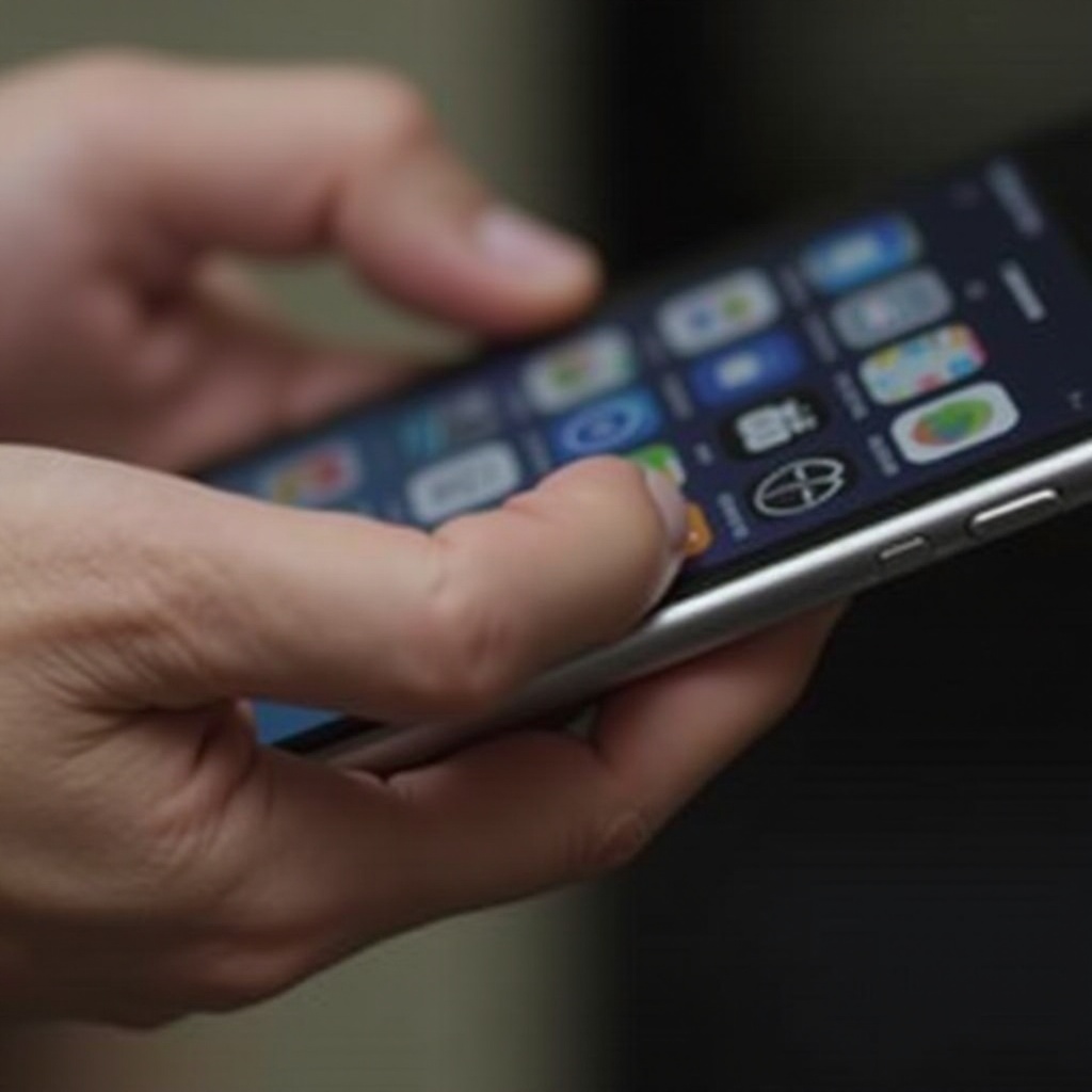 jak opuścić ekran na iPhone