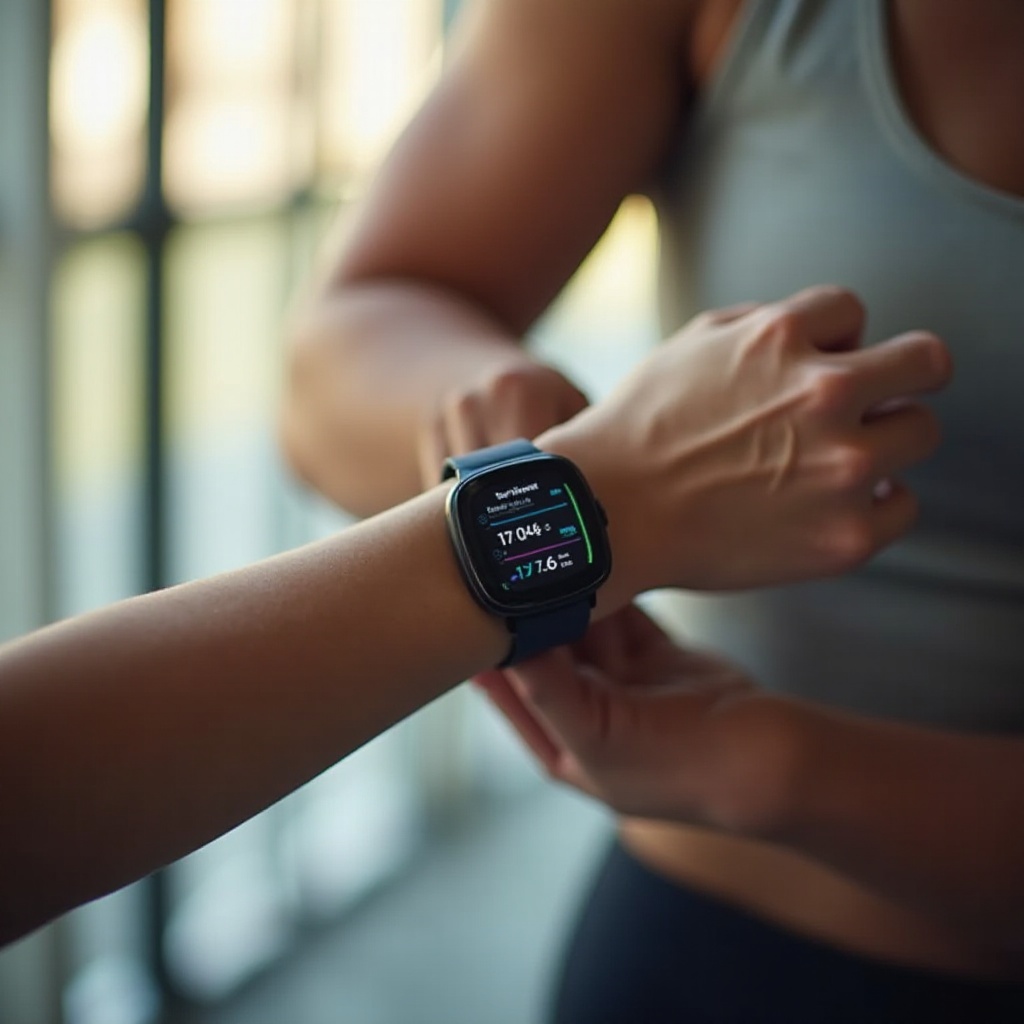 как настроить fitbit