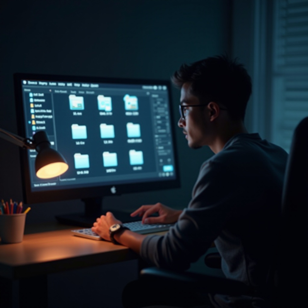 procurar arquivos de computador por data