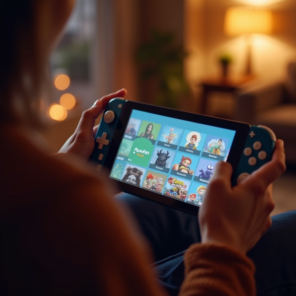 czy można pobierać gry na nintendo switch lite