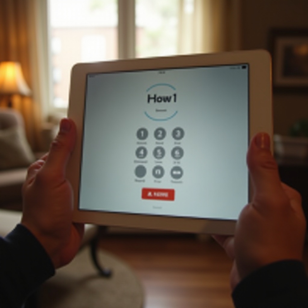 como bloquear um número no iPad