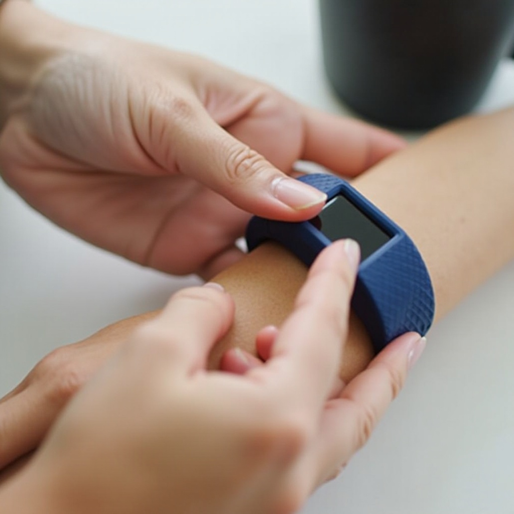 como reiniciar um fitbit