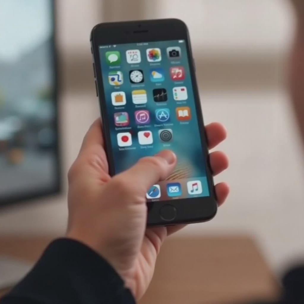 วิธีลดหน้าจอบน iPhone