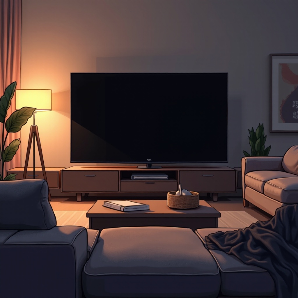 TV Vizio sem imagem